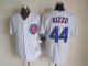 mlb chicago cubs #44 rizzo white blue stripe 2015 new jerseys
