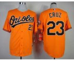 mlb baltimore orioles #23 cruz orange jerseys