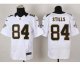 nike nfl new orleans saints #84 stills elite white jerseys