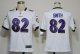 nike nfl baltimore ravens #82 smith white jerseys [game]