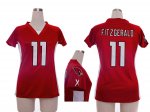 nike women nfl arizona cardinals #11 larry fitzgerald red [draft