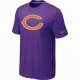 Chicago Bears sideline legend authentic logo dri-fit T-shirt pur
