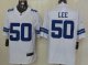 nike nfl dallas cowboys #50 lee white jerseys [nike limited]