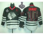 nhl chicago blackhawks #10 sharp black ice [2013 stanley cup][pa