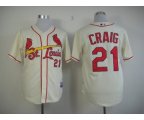 mlb st. louis cardinals #21 craig cream jerseys [new]