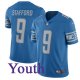 Youth NFL Detroit Lions #9 Matthew Stafford Nike Blue 2017 Vapor Untouchable Limited Rush Jersey