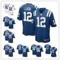 Football Indianapolis Colts Stitched Game Jerseys