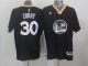 nba golden state warriors #30 curry black jerseys