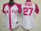 women los angeles angels #27 guerrero white and pink(2012 new)ch