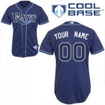customize mlb tampa bay rays jersey blue cool base baseball