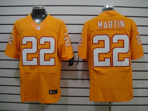 nike nfl tampa bay buccaneers #22 martin elite orange jerseys