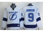 NHL Tampa Bay Lightning #9 Tyler Johnson White Stitched jerseys