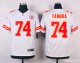 nike kansas city chiefs #74 fanaika white jerseys