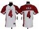 nike youth nfl arizona cardinals #4 kolb white jerseys