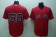 Baseball Jerseys boston red sox #58 papelbon red(cool base)