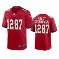 Football Tampa Bay Buccaneers Tom Brady Rob Gronkowski Red CP Player Jersey