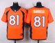 nike denver broncos #81 daniels orange elite jerseys