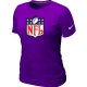 Women Nike NFL Sideline Legend Authentic Logo Purple T-Shirt