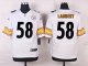 nike pittsburgh steelers #58 lambert white elite jerseys