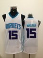 nba Charlotte Hornets #15 walker white jerseys [revolution 30]