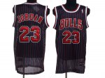 Basketball Jerseys chicago bulls #23 jordan black(red stripe)