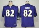 nike nfl baltimore ravens #82 smith purple jerseys [game]