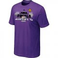 nba oklahoma city thunder purple T-Shirt [2012 Champions]