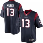 Men's Nike Houston Texans #13 Braxton Miller Limited Navy Blue Team Color NFL Jersey