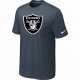 Oakland Raiders sideline legend authentic logo dri-fit T-shirt g