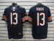 nike nfl chicago bears #13 knox elite blue cheap jerseys