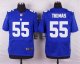 nike new york giants #55 thomas blue elite jerseys