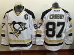 Men Pittsburgh Penguins #87 Sidney Crosby White 2014 Stadium Series Stitched NHL Jersey