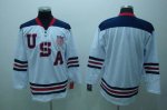 Hockey Jerseys team usa blank 2010 olympic white
