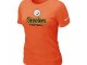 Women Pittsburgh Steelers Orange T-Shirt