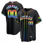 Houston Astros 2023 Pride Black Cool Base Jersey