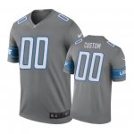 Detroit Lions #00 Custom Nike color rush Steel Jersey