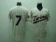 Baseball Jerseys minnesota twins #7 mauer cream(50th)