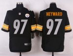 nike pittsburgh steelers #97 heyward black elite jerseys