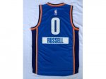 NBA Oklahoma City Thunder #0 russell blue jerseys 2014 Christmas