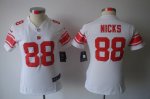 nike women nfl new york giants #88 nicks white jerseys [nike lim