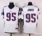 nike new england patriots #95 jones white elite jerseys