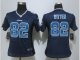 Women New Nike Dallas Cowboys #82 Witten Navy Blue Strobe Jersey