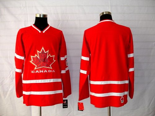 Hockey Jerseys team canada blank 2010 olympic red