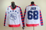nhl all star #68 jagr throwback 75th ccm white cheap jerseys