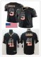 Football New Orleans Saints Stitched Black USA Flag Rush Limited Jersey