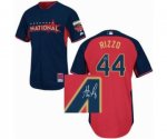 mlb 2014 all star jerseys chicago cubs #44 rizzo blue-red [signa