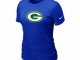 Women Green Bay Packers Blue T-Shirts