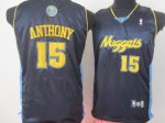 youth Basketball Jerseys denver nuggets #15 anthony dark blue