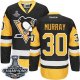 Men Pittsburgh Penguins #30 Matt Murray Black Alternate 2017 Stanley Cup Finals Champions Stitched NHL Jersey