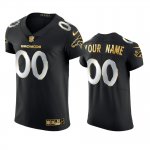 Denver Broncos Custom Black 2020-21 Golden Edition Elite Jersey - Men's